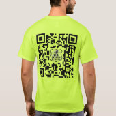 US Spyder Ryders - QR Code 2S Tシャツ (裏面)