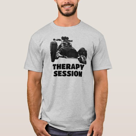 US Spyder Ryders - Therapy/Group Therapy Tシャツ (正面)
