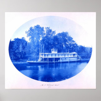 US Towboat "Alert", 1885 ポスター