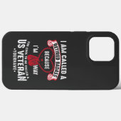 US Veteran Humor Retired Soldier Case-Mate iPhoneケース (裏面 (横))