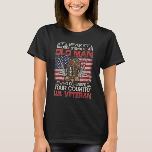 US Veteran veterans day Us Patriot_2 Tシャツ (正面)