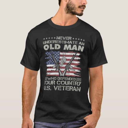 US Veteran veterans day Us Patriot Tシャツ (正面)
