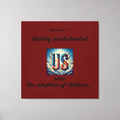 US x7 キャンバスプリント (正面)