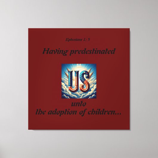 US x7 キャンバスプリント (正面)