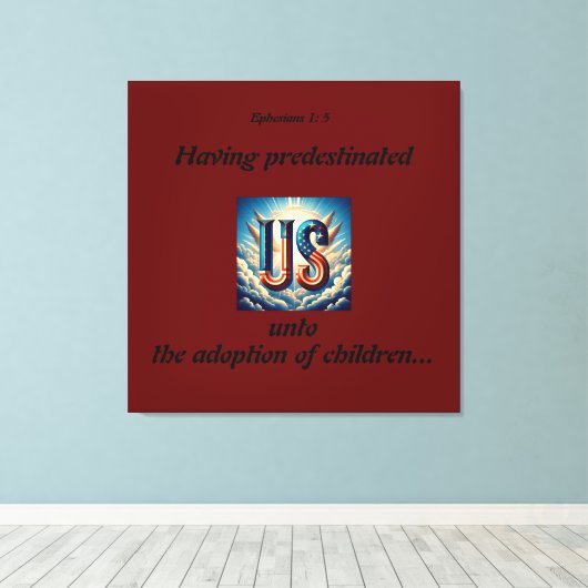 US x7 キャンバスプリント (インサイチュ (ウッドフロア))