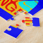 USAの鮮やか変更:声明はっきりした ジグソーパズル (側面)