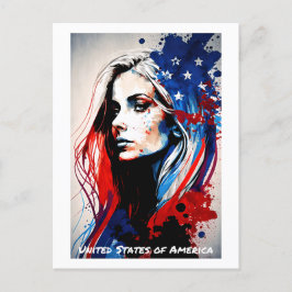 USAはがき – 世界女子はがきコレクション ポストカード