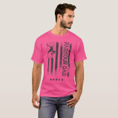 Usaアメリカ国旗 - パルクールパパ tシャツ (正面フル)