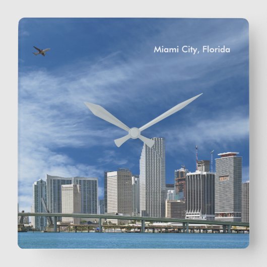 USAイメージ（正方形の壁時計用） スクエア壁時計 (正面)