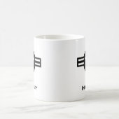 USAインテグリティ黒 コーヒーマグカップ (中央)