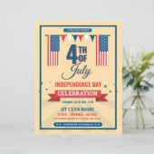 Usaインディペンデンスデイフライヤーテンプレート (スタンド正面)