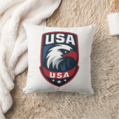 USAイーグルスポーツクレスト クッション (ブランケット)