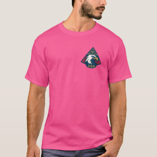 USAイーグルピラミッドエンブレム – Eye of Providence Tシャツ