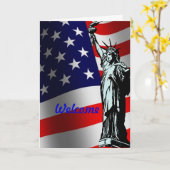 USAカードへようこそ カード (黄色い花)