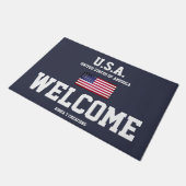 USAキンカT創造 ドアマット (アングル)