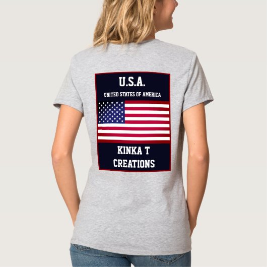 USAキンカT創造 Tシャツ (裏面)