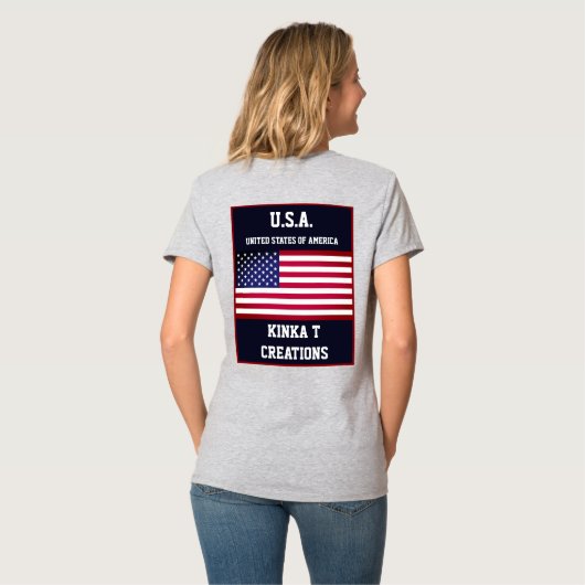 USAキンカT創造 Tシャツ (裏面フル)