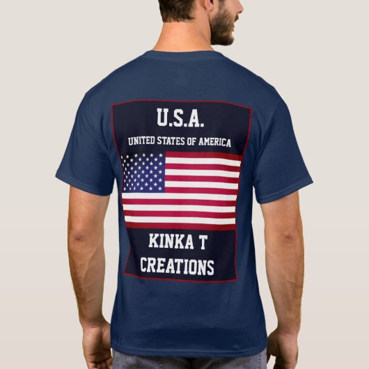 USAキンカT創造 Tシャツ (裏面)