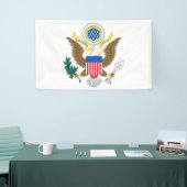 USAコートオブアームズ(h) bnrcn 横断幕 (トレードショー)