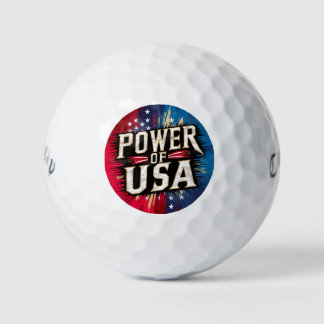 USAゴルフボールのパワー – 愛国的 ゴルフボール