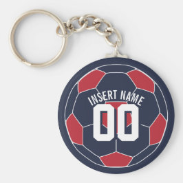 USAサッカーのインサート名 キーホルダー