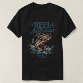 USAシャツ: アメリカ国旗バスのリール Tシャツ