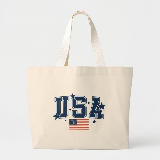 USAジャンボトートバッグ ラージトートバッグ (正面)