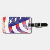 USAスターグランジズ&ストライプフラッグラゲージタグ ラゲッジタグ (正面横)