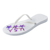 USAスターズ赤白青 ビーチサンダル (アングル)