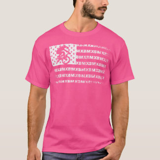 UsaスポーツファンバイクライダーサイクリングアメリカンフラッグBmx Tシャツ