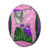 USAチェンジアートプリント ダーツボード (正面右)