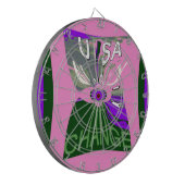 USAチェンジアートプリント ダーツボード (正面左)