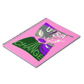 USAチェンジアートプリント ノートブック (左側)