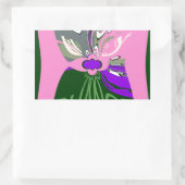 USAチェンジアートプリント 長方形シール (バッグ)