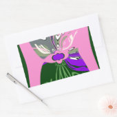 USAチェンジアートプリント 長方形シール (封筒)