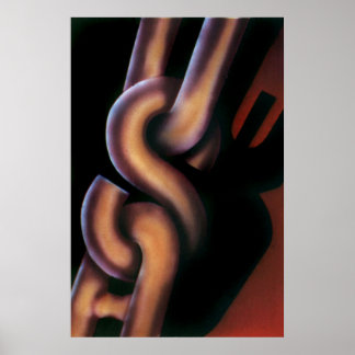 USAチェーンプロパガンダポスター ポスター