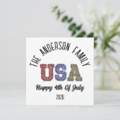 USAチータプリントパーソナライズされた懇親会名 シーズンカード (スタンド正面)