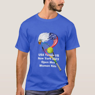 USAテニスUS New York 2023オープンメンズウィメンズキッズ Tシャツ