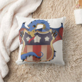 USAドラゴンヴィンテージシールド クッション (ブランケット)