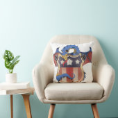 USAドラゴンヴィンテージシールド クッション (椅子)