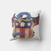 USAドラゴンヴィンテージシールド クッション (裏面)