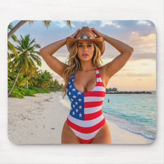 USAドリームガール1 マウスパッド (正面)