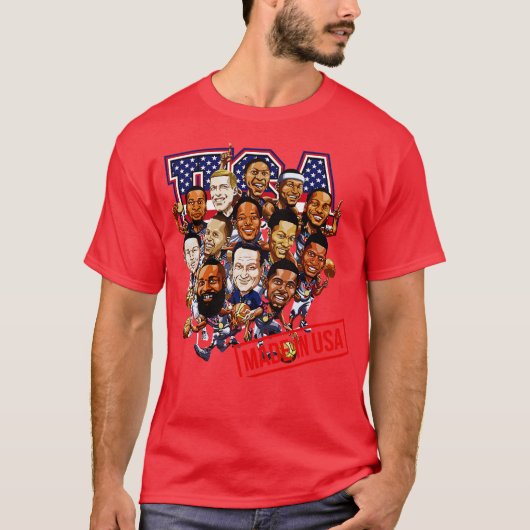 USAドリームチーム Tシャツ (正面)