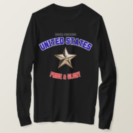 USAナショナルプライドエディション長袖シャツ Tシャツ