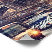 USAニューヨークシティブルックリンブリッジ ポスター (角)