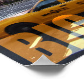 USAニューヨークビッグシティライフスタイルタクシー ポスター (角)