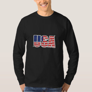 USAネーム ベーシック 長袖Tシャツ Tシャツ