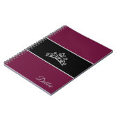 USAノート恋しく思ノートパジェントシルバークラウン ノートブック (左側)