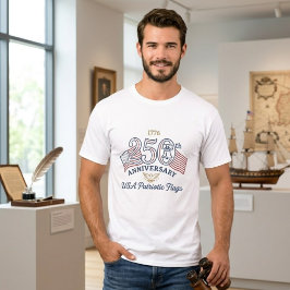 USAパトリオティックフラグス リバティベル ヴィンテージ アニバーサ Tシャツ