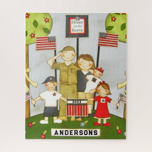 USAファミリーギフトジグソーパズル ジグソーパズル (縦)